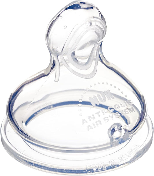 NUK First Choice θηλές από σιλικόνη M 6 18m x2