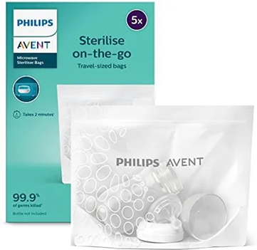PHILIPS AVENT torebki do sterylizacji mikrofalowej x5