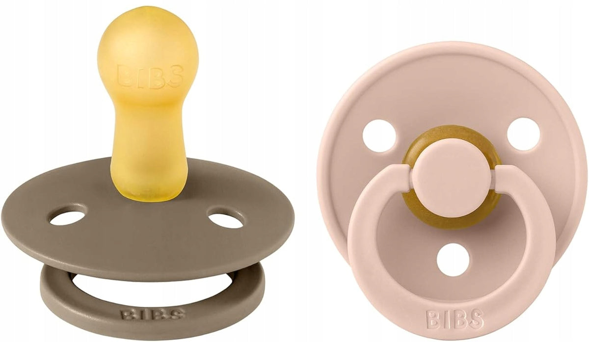Πιπίλες BIBS COLOUR 2 τμχ, από καουτσούκ, 6 μηνών+
