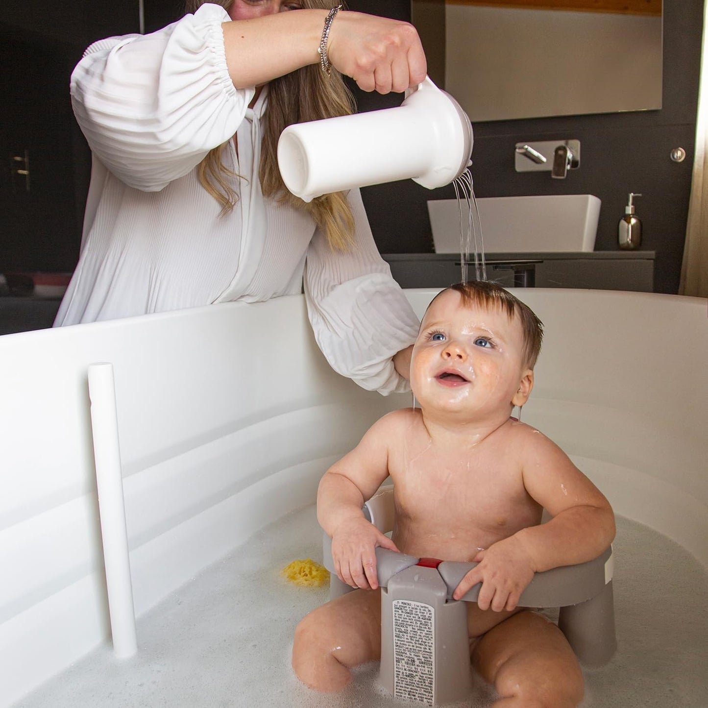 OKBABY Splash Haarspülbecher für Babys 500 ml