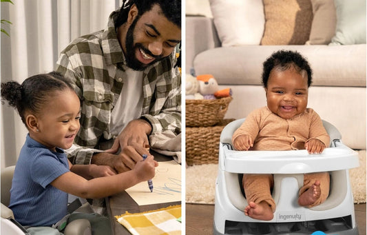 INGENUITY Baby Base 2 σε 1 φορητό κάθισμα φαγητού