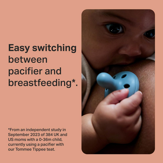 TOMMEE TIPPEE Breast Like πιπίλα παρηγοριάς x4 0-6 μηνών – εικόνα προϊόντος 2