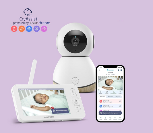 MAXI-COSI See Pro vigilabebés electrónico con control remoto 5" Ultra HD + app