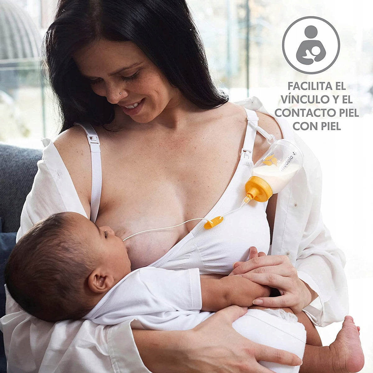Σύστημα υποβοήθησης θηλασμού SNS της MEDELA