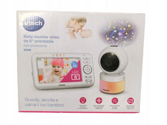 VTECH VM5463 Ψηφιακή βρεφική ενδοεπικοινωνία 5" + προβολέας