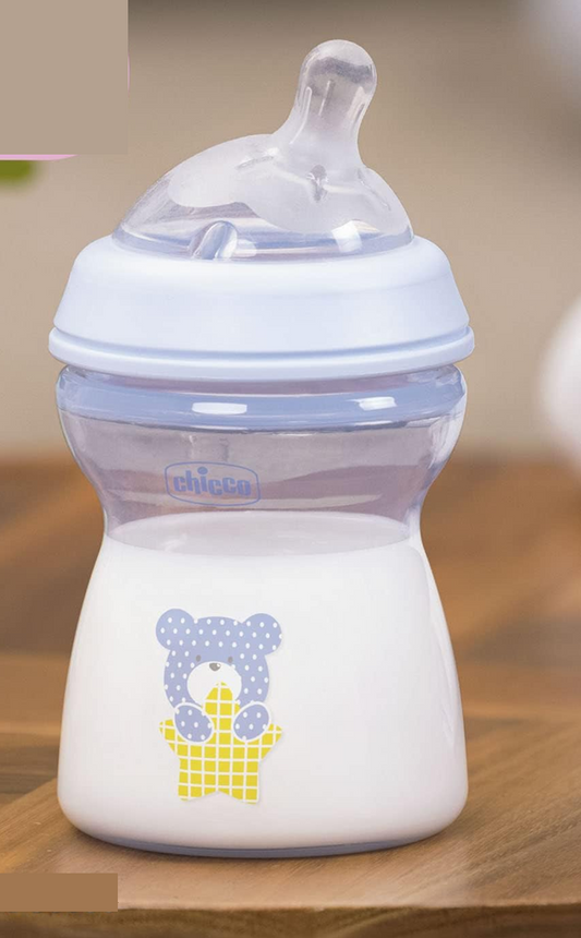 CHICCO NaturalFeeling μπιμπερό 250 ml 3 μηνών+ μεσαία ροή