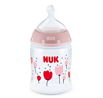 NUK First Choice+ Μπιμπερό 150 ml 0–6 μηνών Θηλή S