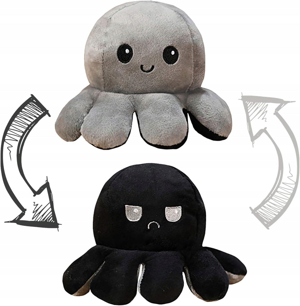 TeeTurtle αναστρέψιμο χνουδωτό χταπόδι 8 x 18 εκ.