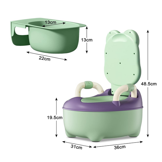 AUFUN vasino con coperchio e inserto estraibile DINOSAURO