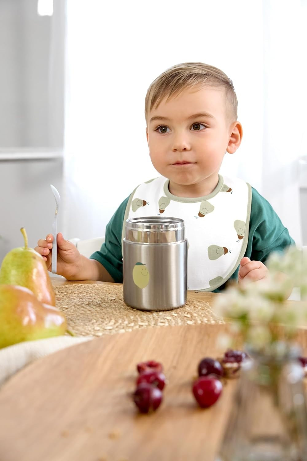LASSIG Food Jar ΘΕΡΜΟΣ ΦΑΓΗΤΟΥ από ανοξείδωτο ατσάλι 315 ml ΛΕΜΟΝΙ