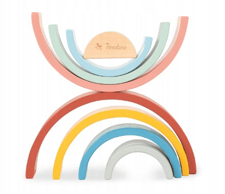 PINOLINO Wooden rainbow Ruby