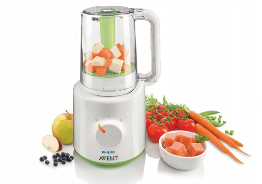 PHILIPS AVENT SCF870/20 2-in-1 Dampfgarer und Mixer 800 ml