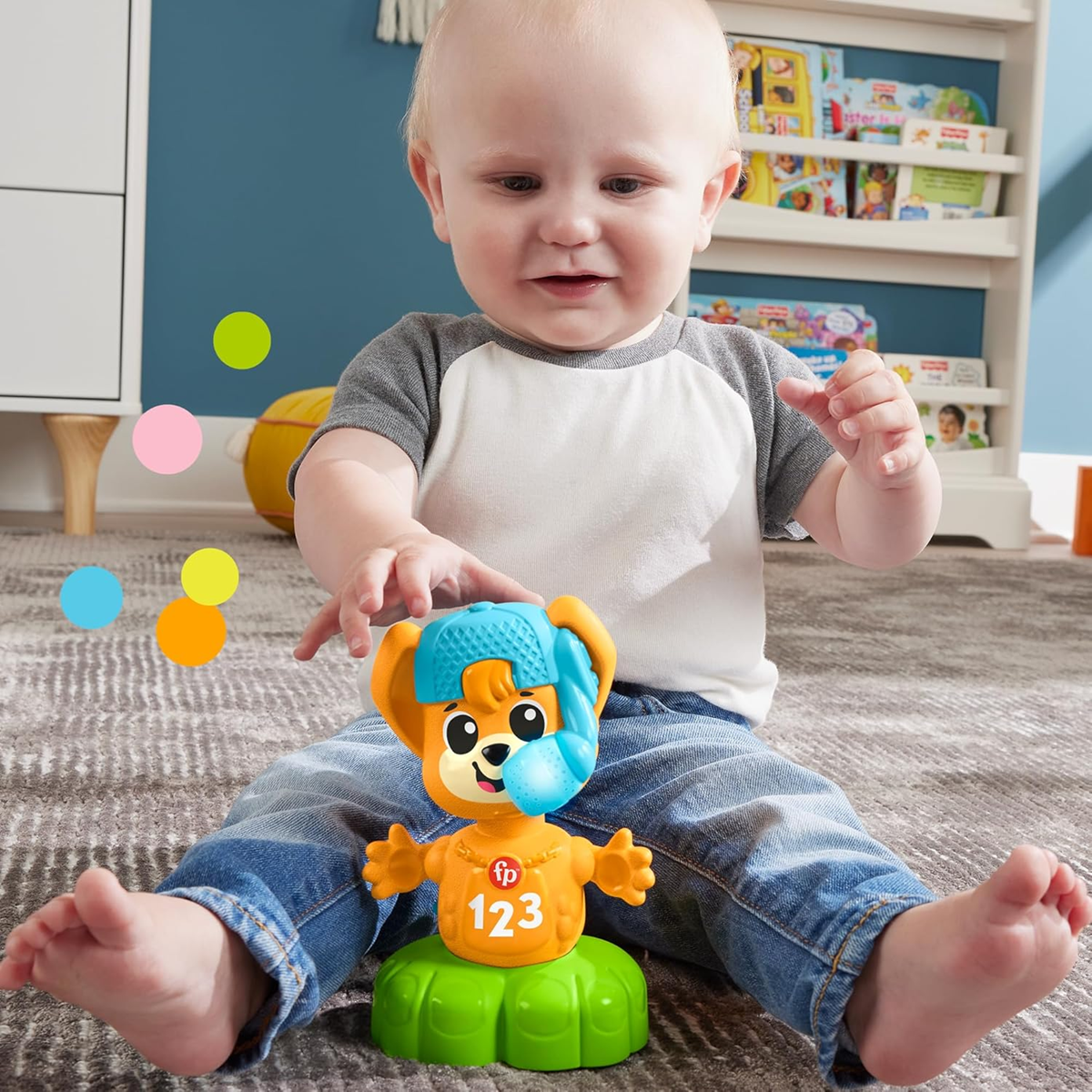 FISHER-PRICE Animal Band διαδραστική ΑΛΕΠΟΥ ιταλική γλώσσα