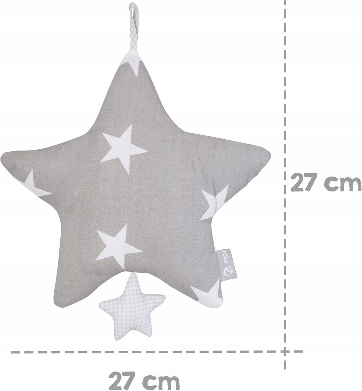 ROBA Αστέρι με Μουσικό Κουτί 27 x 27 εκ.