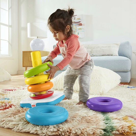 FISHER-PRICE anillo gigante pirámide juguete para bebés