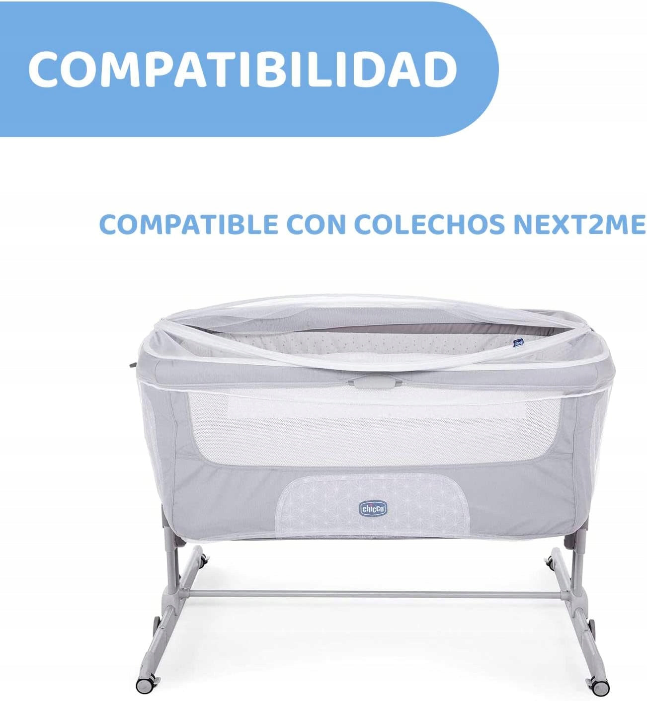 CHICCO NEXT2ME moskitiera do łóżeczka