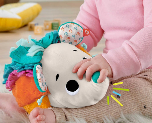 FISHER-PRICE HBP42 μαλακός αισθητηριακός σκαντζόχοιρος λούτρινο παιχνίδι
