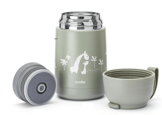 NUVITA 4475 θερμός φαγητού από ανοξείδωτο ατσάλι 620 ml 0+ ΚΑΜΗΛΟΠΑΡΔΑΛΕΙΣ