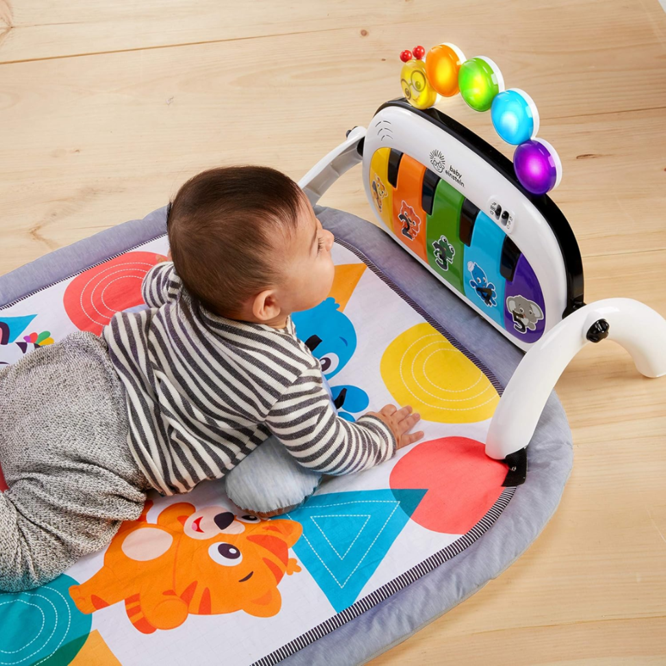 BABY EINSTEIN Kickin' Tunes 4 σε 1 εκπαιδευτικό χαλάκι + παιχνίδια