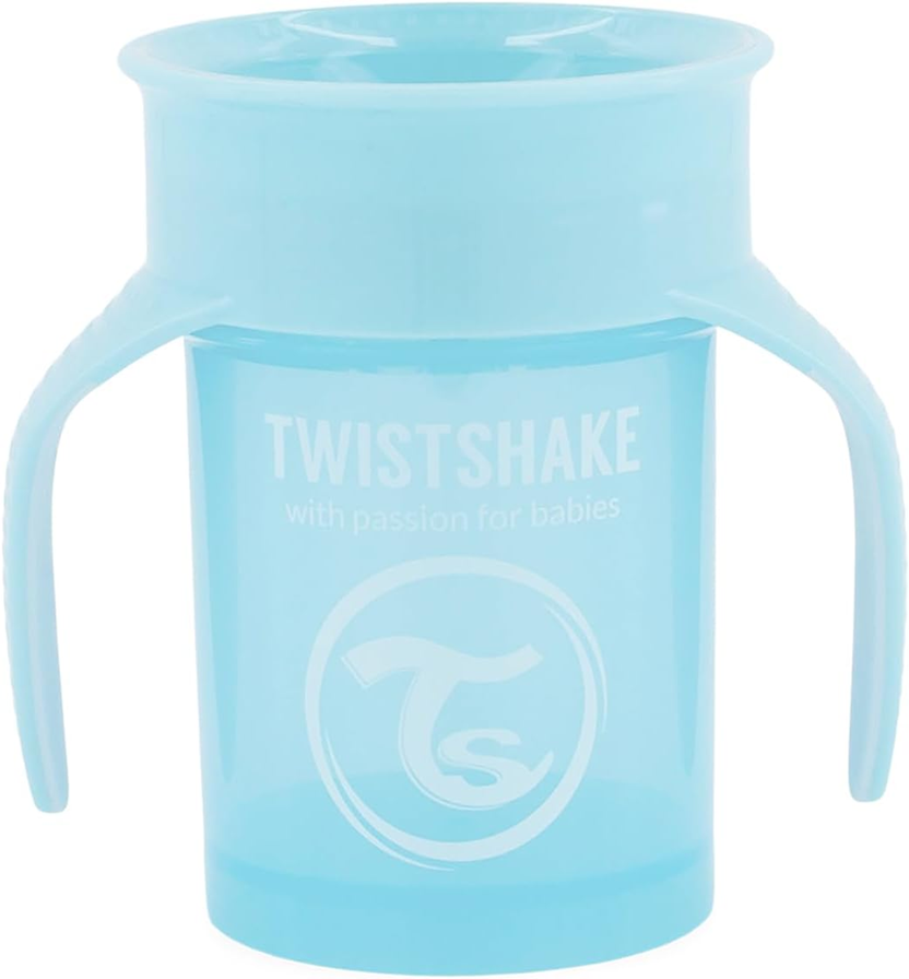 TWISTSHAKE ποτήρι 360 μοιρών χωρίς διαρροές 230 ml 6 μηνών+