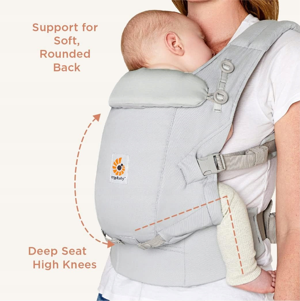 ERGOBABY ADAPT SoftTouch Cotton εργονομική μάρσιπος 3,2-20kg