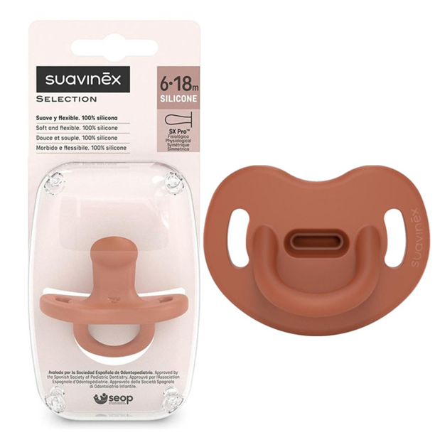 SUAVINEX πιπίλα SELECTION SX PRO σιλικόνης 6-18μ