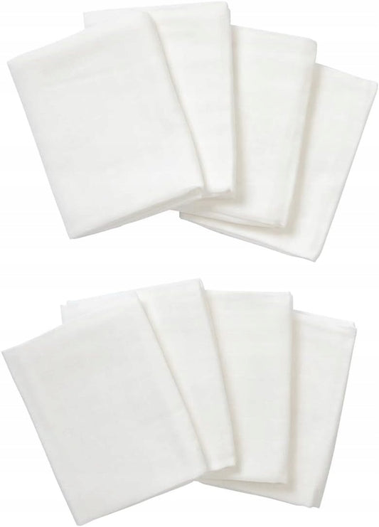 BORNINO mussole per neonati 80x80 x8