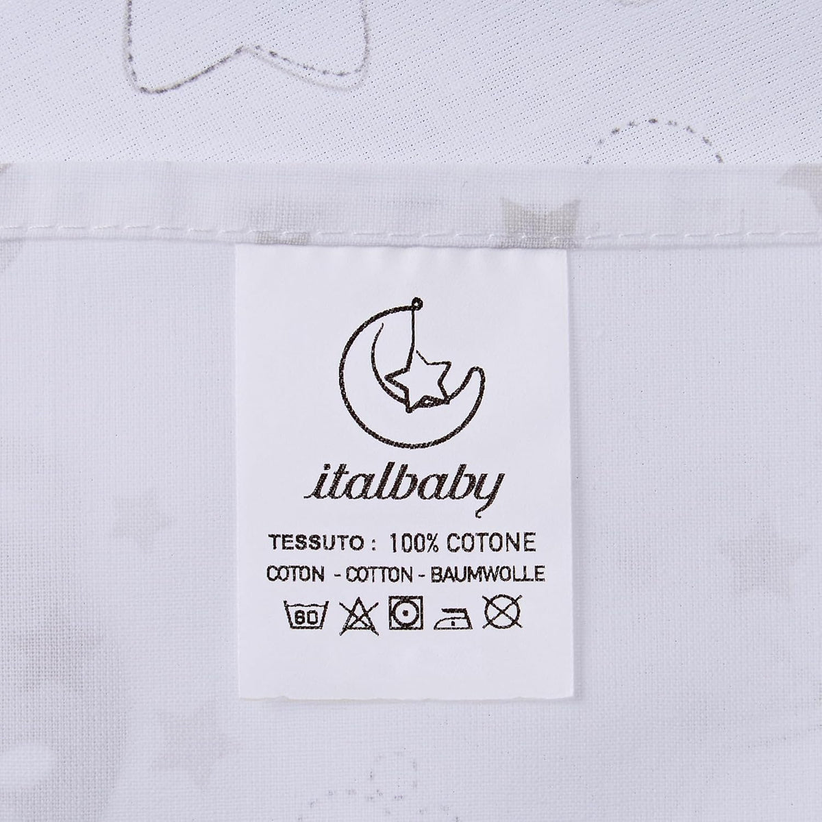 ITALBABY σετ σεντονιών για καρότσι 3 τεμαχίων 80x110 /25x35 /35x75