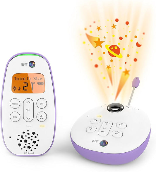 BT 450 babyphone numérique audio avec projecteur d'étoiles