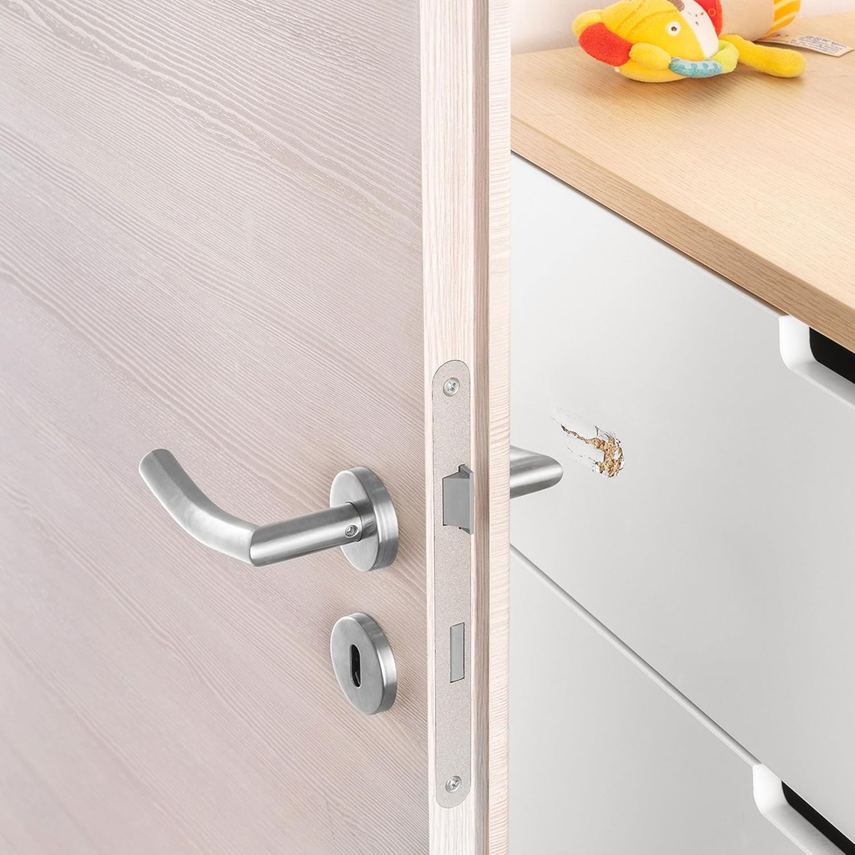 REER HandleGuard Προστατευτικό σιλικόνης για λαβή πόρτας 13 cm 2 τεμάχια