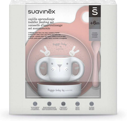 SUAVINEX σετ φαγητού 5 τεμ. HYGGE 6μ+