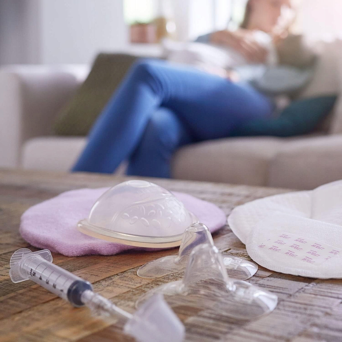 AVENT επιθέματα θηλών μεγέθους M 21mm