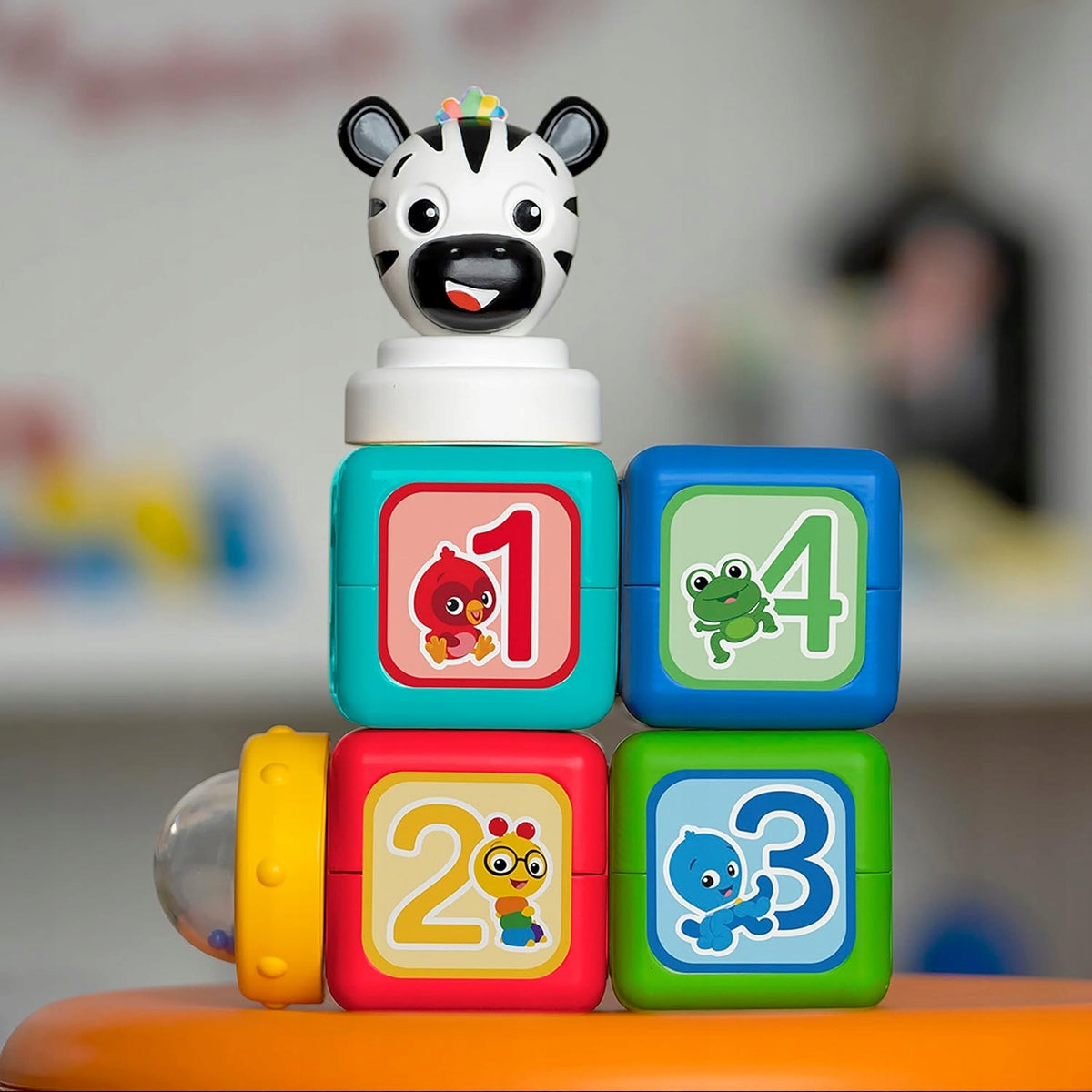 BABY EINSTEIN Connectables Add & Stack Μαγνητικά Τουβλάκια 6 τεμαχίων