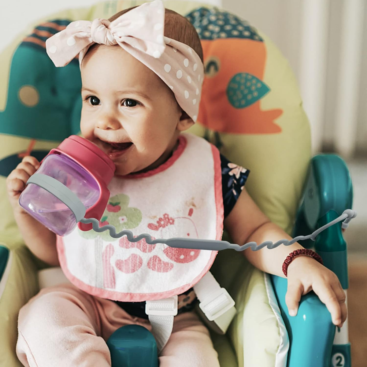 STRAPS FOR BABY bottle and toy pendant