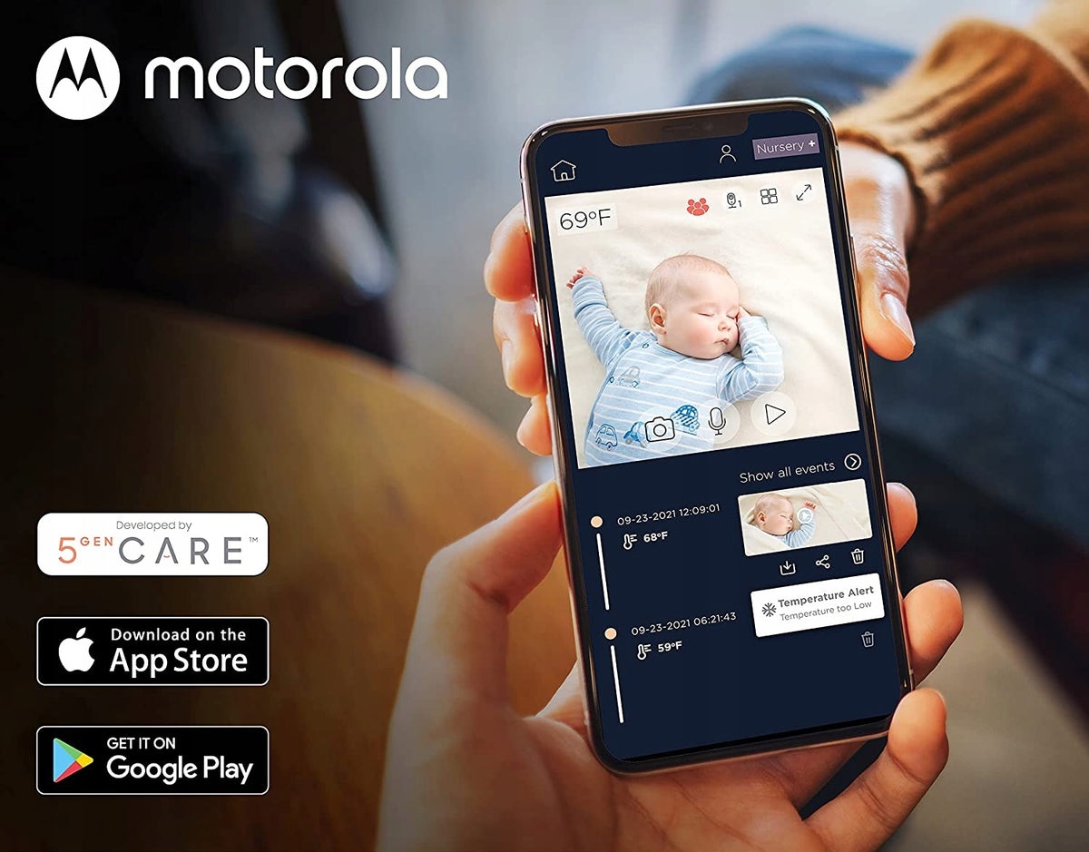 MOTOROLA VM65X Connect ηλεκτρονική ενδοεπικοινωνία 5" + ιστός