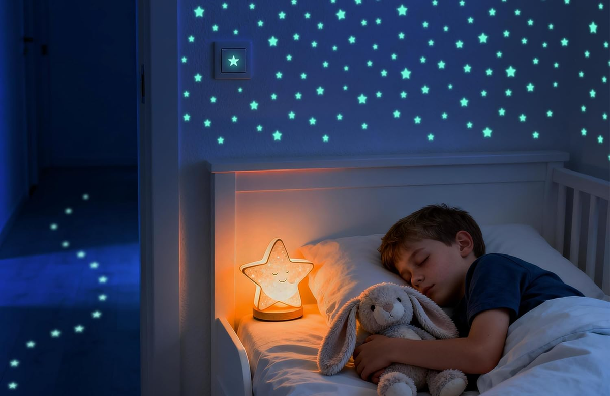 LILIMAUS Glow in the Dark adhesive stickers