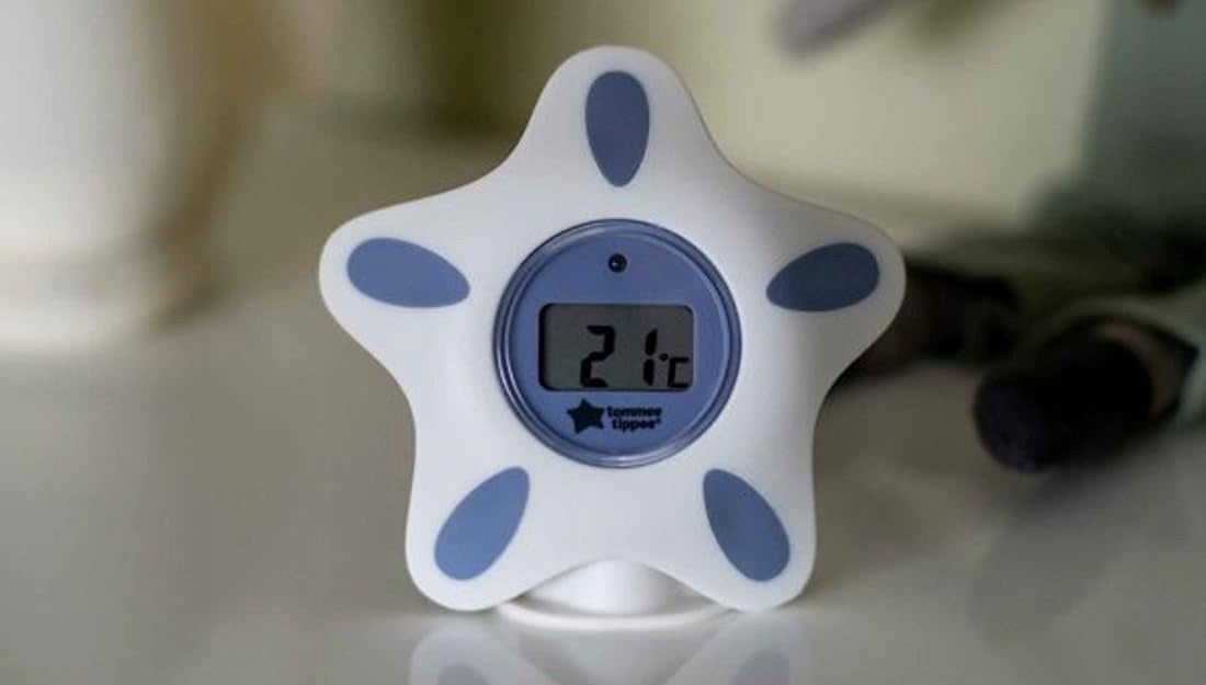 TOMMEE TIPPEE Θερμόμετρο μπάνιου και δωματίου 2 σε 1