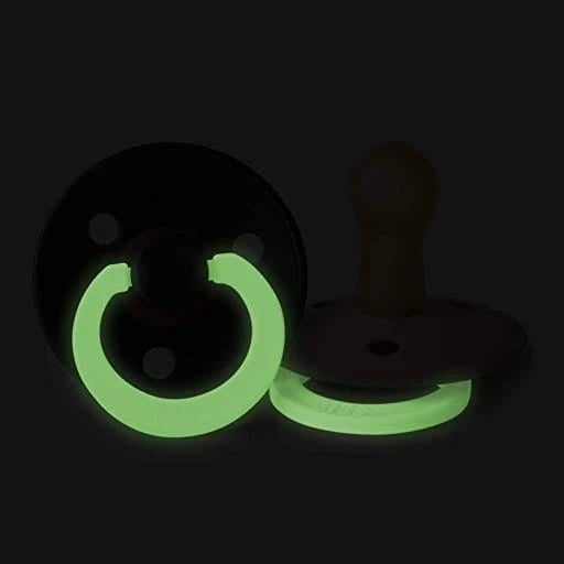 Θηλές BIBS COLOUR GLOW 2τμχ από καουτσούκ 0-6 μηνών