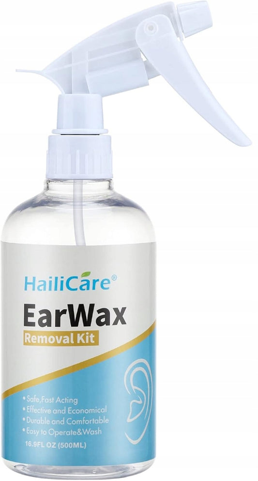 HAILICARE set per la cura e la pulizia delle orecchie 6 l+