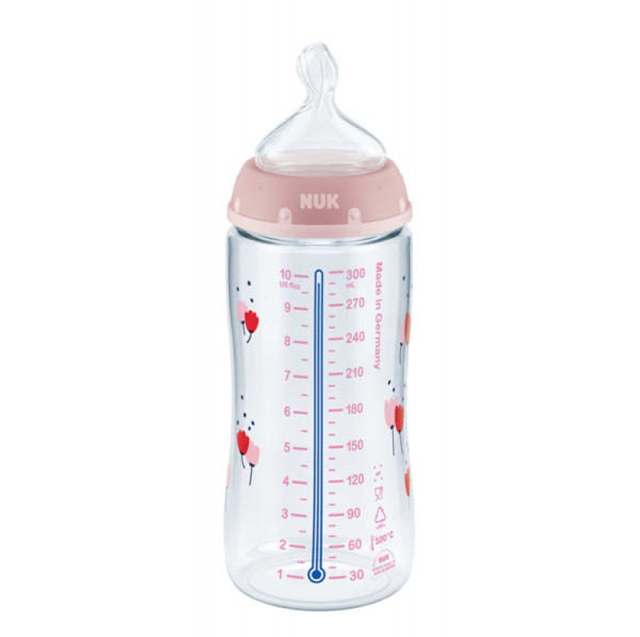 NUK First Choice+ Μπιμπερό 300 ml 6-18 Μήνες Θηλή M