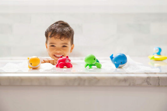 MUNCHKIN Ocean jouets de bain en caoutchouc 8 pièces