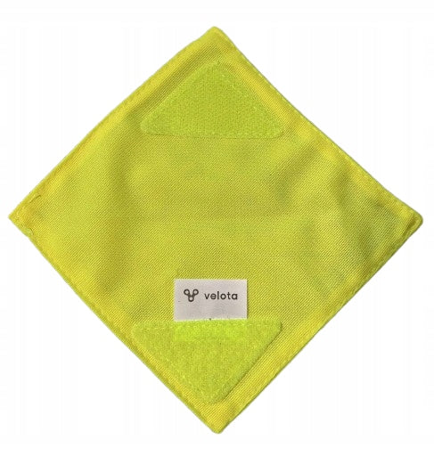 VELOTA ανακλαστικά με Velcro για καροτσάκι 12 x 12 εκ. 4 τεμάχια ΔΕΙΝΟΣΑΥΡΟΣ