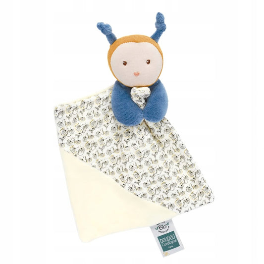DOUDOU et COMPAGNIE bij comforter KNUFFELDOEK biologisch