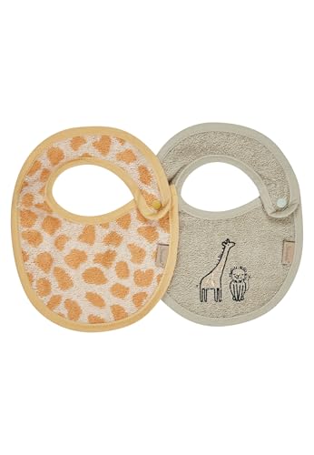 Sterntaler σαλιάρες Giraffe & Löwe σετ 2 τεμ.