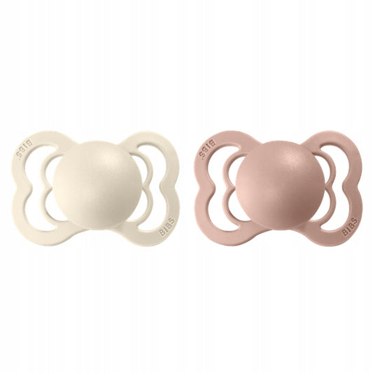 BIBS SUPREME 2 silicone teats, symmetrical