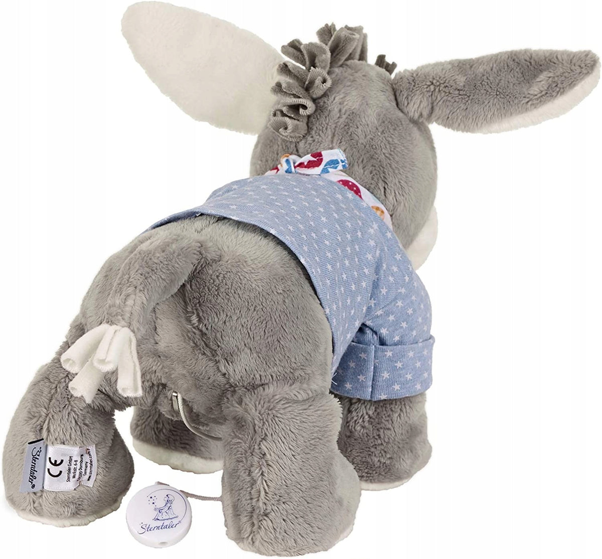 STERNTALER Burro Emmi Juguete Musical de Peluche 28 cm