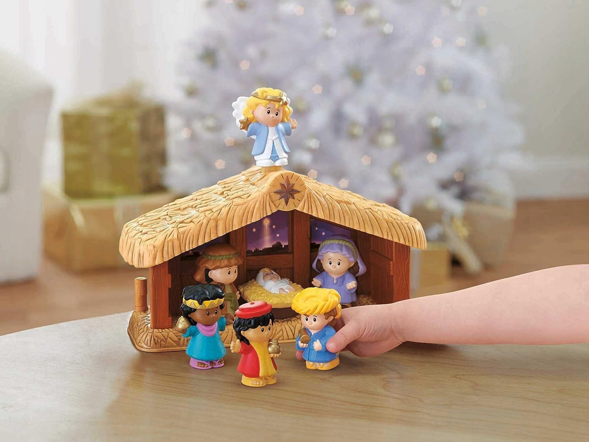 FISHER-PRICE Little PeopleChristmas cribages 1-5multicolouredmaterials plastic, metalfree of harmful
