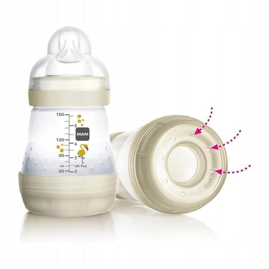 MAM Easy Start μπιμπερό κατά των κολικών x2 160ml 0+