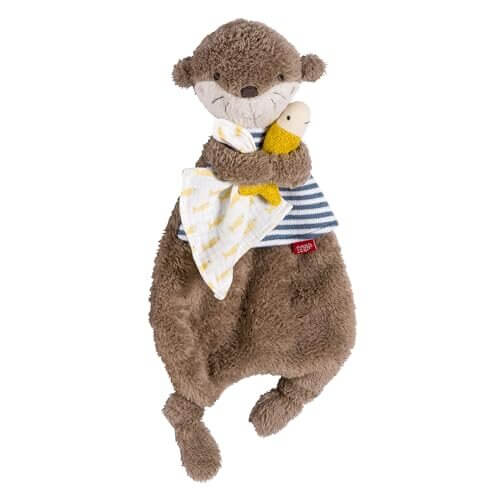 FEHN Otter przytulanka i kocyk – nowy – zdjęcie 2