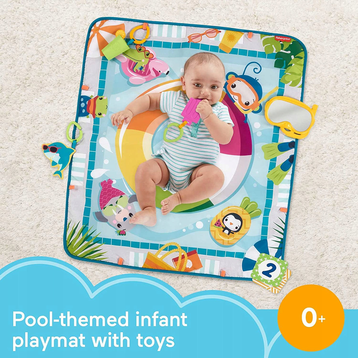 FISHER PRICE εκπαιδευτικό χαλάκι